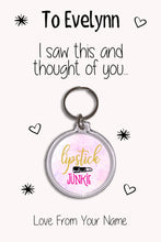 Load image into Gallery viewer, Personalised Beauty Keyrings &amp; Card|Beauty Birthday Gift|Make Up Keychains|10 Designs To Choose From
