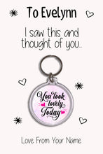 Load image into Gallery viewer, Personalised Beauty Keyrings &amp; Card|Beauty Birthday Gift|Make Up Keychains|10 Designs To Choose From
