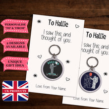 Load image into Gallery viewer, Personalised &quot;Astronaught&quot; Keyrings|Birthday Gift For Him/Her - 2 Designs To Choose From
